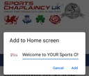 Chrome add to home screen Chrome add to home screen